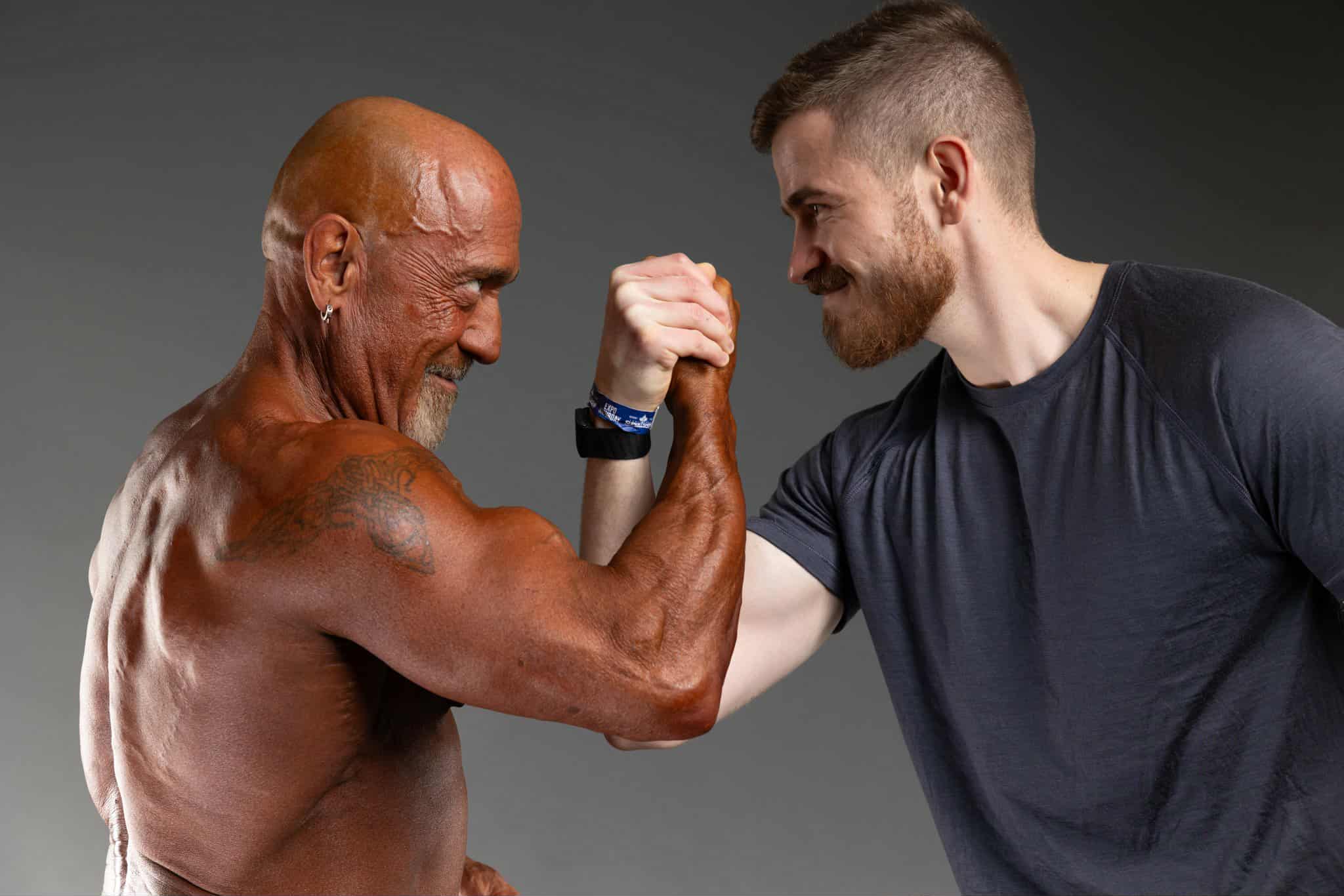 Gaëtan et Luc — coach et ami